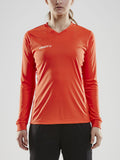 SQUAD JERSEY SOLID LS W