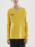 SQUAD JERSEY SOLID LS JR