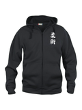 Basic Hoodie Full Zip Herre