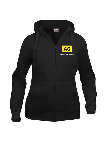 Basic Hoody Full Zip Dame